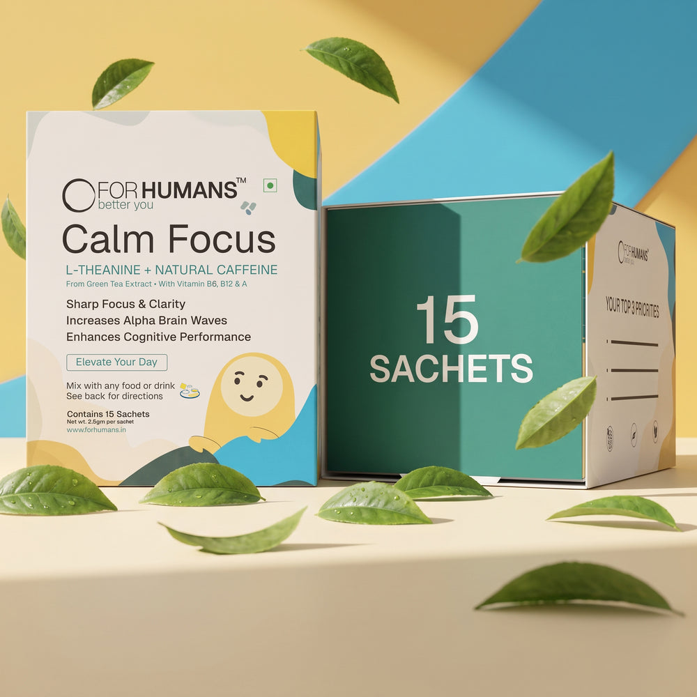 Calm Focus: L-theanine & Caffeine (15 Sachets)