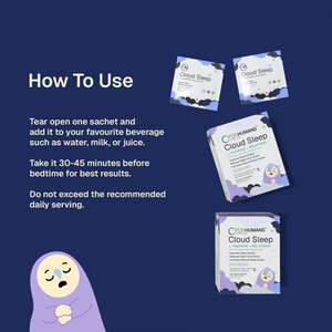 Cloud Sleep: Melatonin & L-theanine (15 sachets)