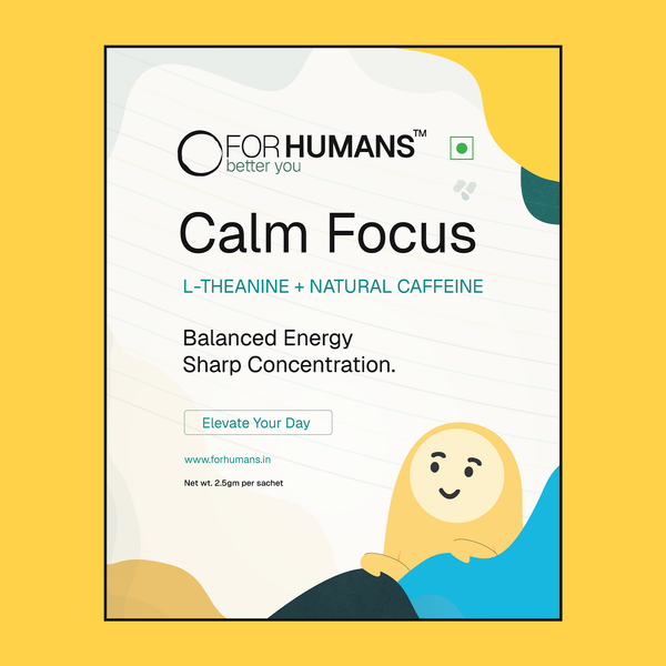 Calm Focus: L-theanine & Caffeine (15 Sachets)