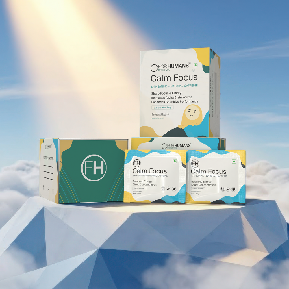 Calm Focus: L-theanine & Caffeine (15 Sachets)