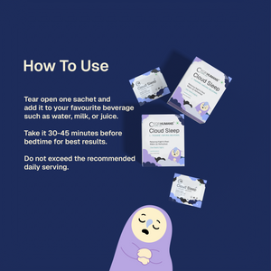 Cloud Sleep: Melatonin & L-theanine (15 sachets)