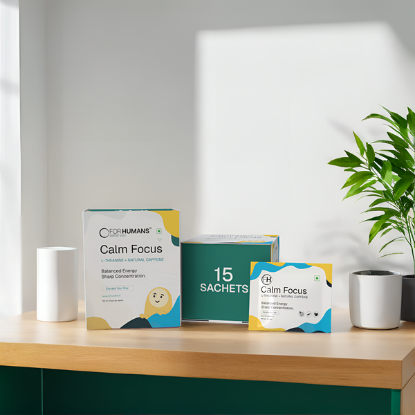 Calm Focus: L-theanine & Caffeine (15 Sachets)