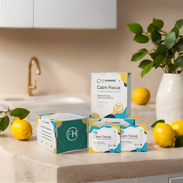 Calm Focus: L-theanine & Caffeine (15 Sachets)